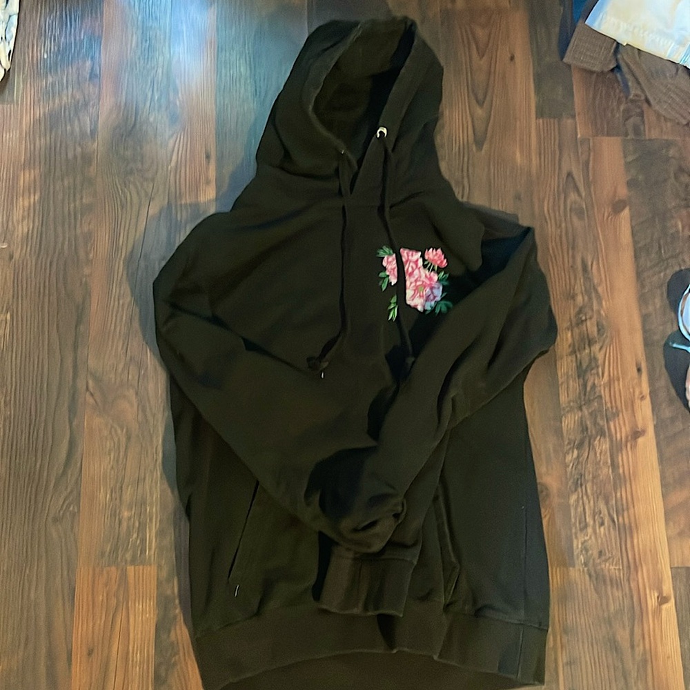 Floral comfy hoodie